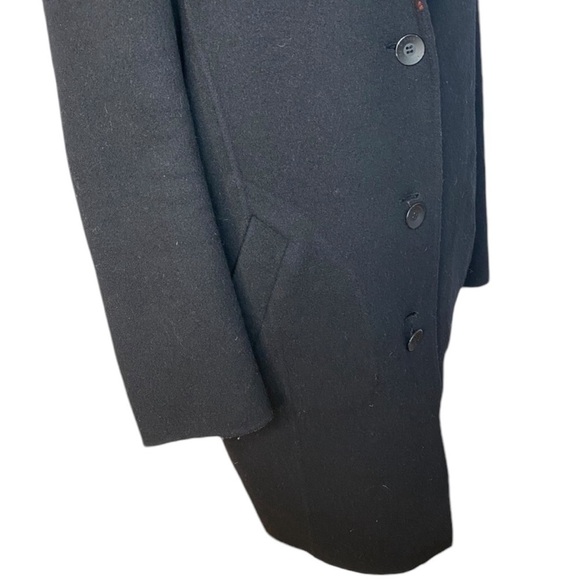 RAG & BONE Bree Reversible Raglan Wool Coat Women's Size 10 - Picture 5 of 16